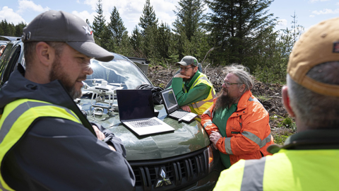 Drone seeding\XAG Training at HAU\Woodland Trust Drone training \Pine Weevil Project