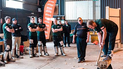STIHL TIMBERSPORTS®, considered to be the major worldwide league of lumberjack sports, is holding a taster weekend in March at Harper Adams University to discover new talent. Lumberjack sport taster days at Harper Adams