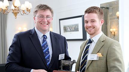 Patrick (Paddy) Denny, a final year BSc (Hons) Agriculture with Animal Science student from Harper Adams University has been crowned this year’s RABDF Dairy Student after beating four others in the final round at the Farmers Club, London on Friday March 23.
Paddy Denny brings RABDF Dairy Student of the Year title to Harper Adams for fourth year running