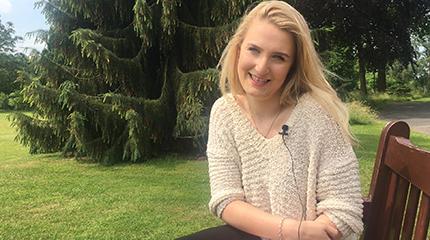 Harper Adams University student Laura-Jane Bacon is currently studying on the Extended Foundation Degree Programme (EFDP) after applying via Clearing. Laura-Jane Bacon’s Clearing story