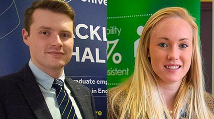 Two Harper Adams students have been shortlisted for the title of Agricultural Student of the Year in the British Farming Awards 2018.
Two students shortlisted for national Farming Awards