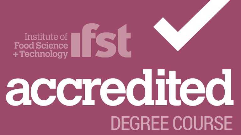 Undergraduate food courses accredited by the Institute of Food Science and Technology