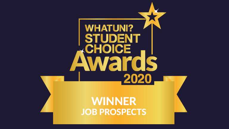 Harper Adams takes Gold for Job Prospects at Whatuni Student Choice Awards