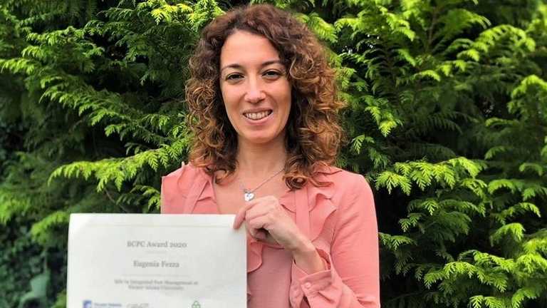 Graduate Prizes 2020: BCPC Award 2020 presented to Eugenia Fezza