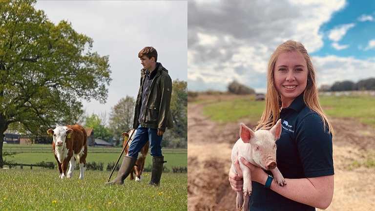 Harper Adams students have secured two out of the four places on this year’s British Farming Awards Agricultural Student of the Year awards shortlist. Two Harper Adams students are finalists in the British Farming Awards’ 2021 Agricultural Student of the Year shortlist