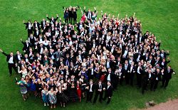The final year students at Peckforton Castle