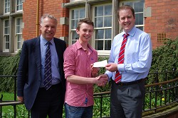 Lecturer, Simon Keeble; Lewis Smith and Andrew Black