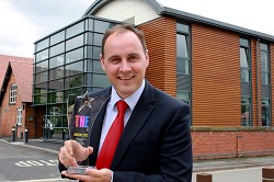 Delighted Estates Manager Paul Moran