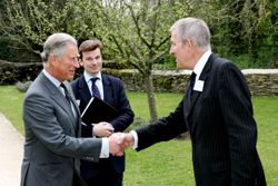 The Prince welcomes Rev Dr Gatward to Highgrove
