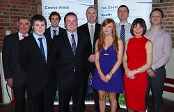 Special guests join students from the outgoing and incoming commitees
