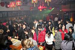 Harper and BUA students unite at a Chinese New Year celebration held in the Harper SU bar. Harper and BUA students unite at a Chinese New Year celebration held in the Harper SU bar.