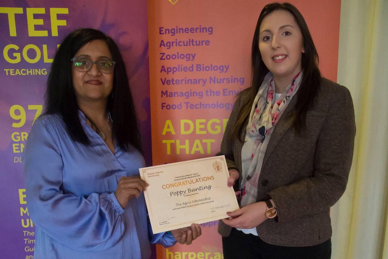 Poppy Harding Agrii scholar: Poppy Bunting | Harper Adams University - All Harper Blog