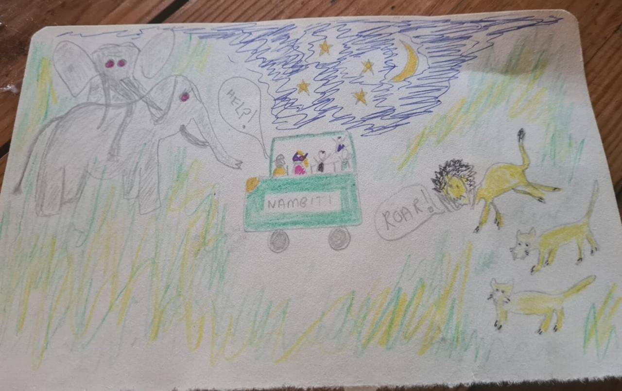 Steve sadly didn&rsquo;t make it but one of the last known sightings was inside the Zingela Jenga set! 