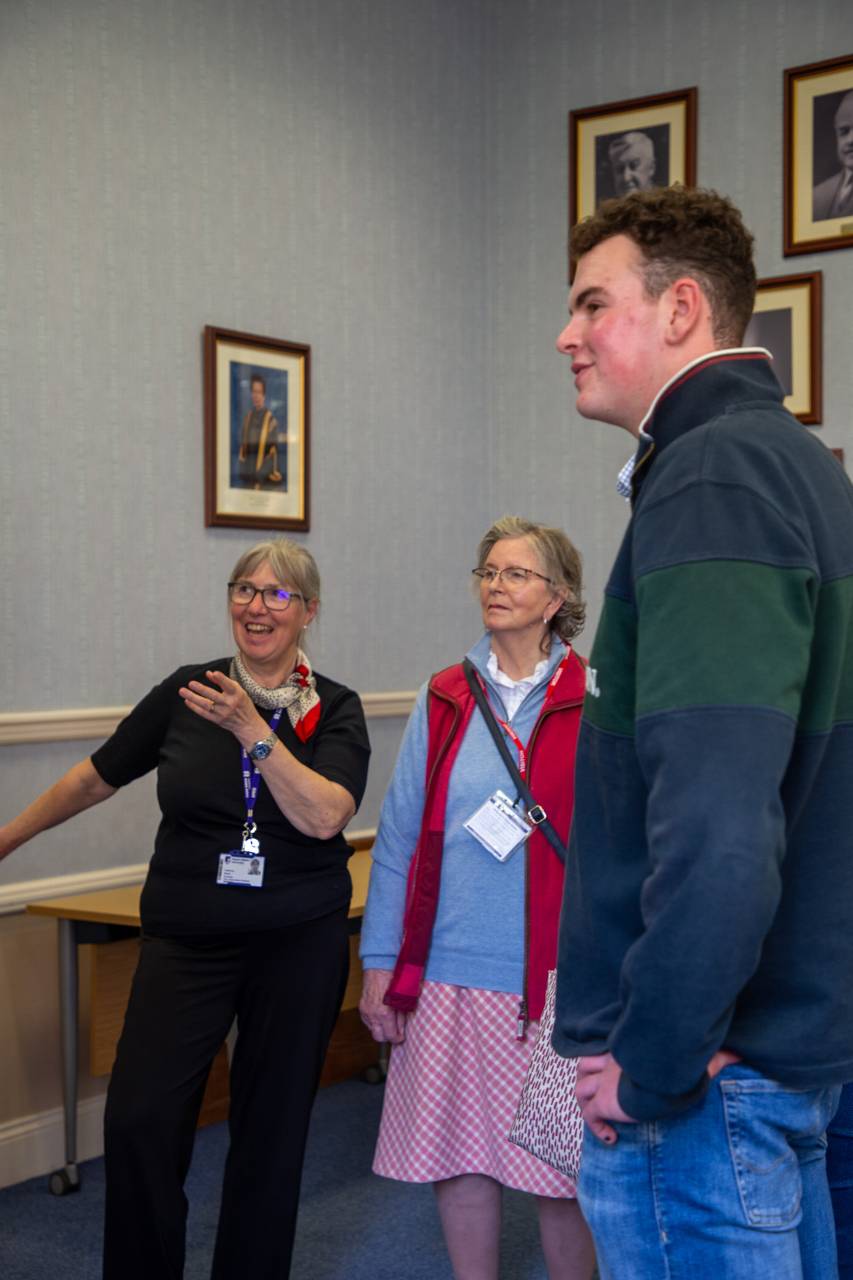 Iconic dog trainer Barbara Woodhouses' Harper Adams legacy lives on through her great-grandson