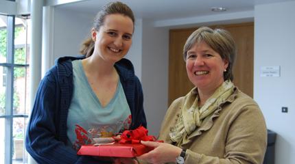 Gift for Harper Adams University’s star telethon caller