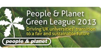 Harper Adams achieves top accolade in green league