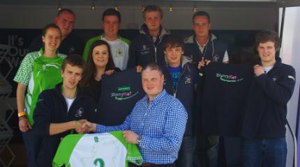 Slurry-handling manufacturer helps Harper Ireland with £1200 sponsorship 
