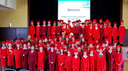 Shropshire primary schoolchildren ‘graduate’ at Harper Adams (video)