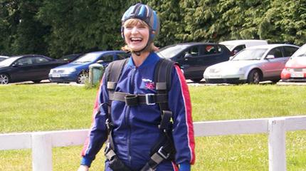 Skydive in memory of Harper Adams colleague