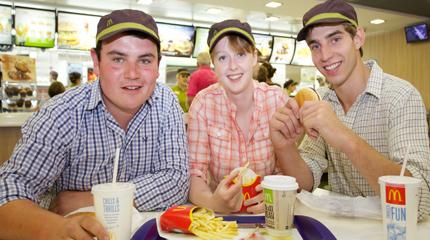 McDonald’s invites Harper Adams student behind the counter