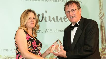 Harper Adams sponsors dairy industry trade award