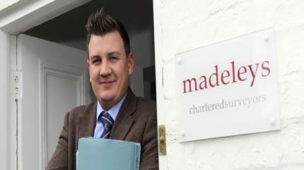 Graduate and friend to the stars joins Shropshire chartered surveyors