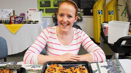 Student does her part to fight world hunger