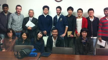 Graduates visit Japan to discuss latest agricultural developments
