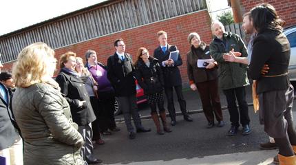 BIS delegation’s fact-finding mission to Harper Adams