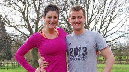 Students prepare for London Marathon