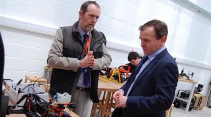 Farming Minister announces support for young farmers during visit to Harper Adams