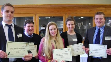 Students presented with placement awards (video)
