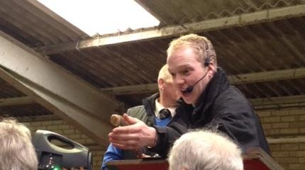Auctioneering course proves firm choice for popular livestock mart