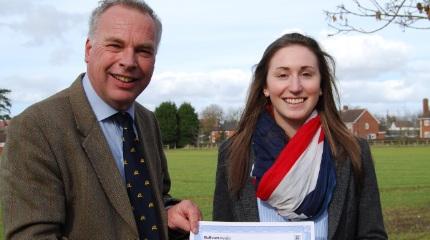 Student produces prize winning article