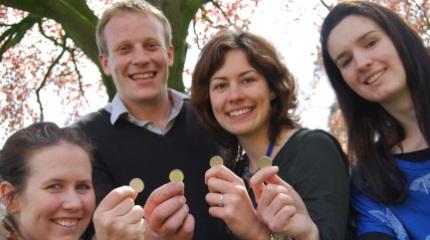 Postgrad students £1 a day challenge