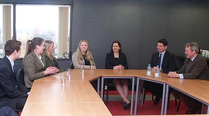 Harper Adams students meet Environment Secretary