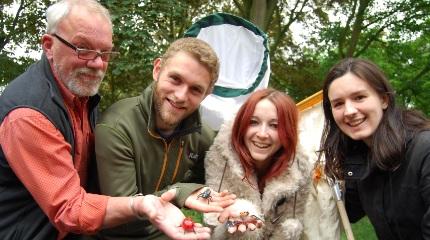 Harper Adams entomologists to help at garden’s insect event