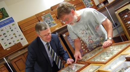 Insect collection and entomology resource room now open