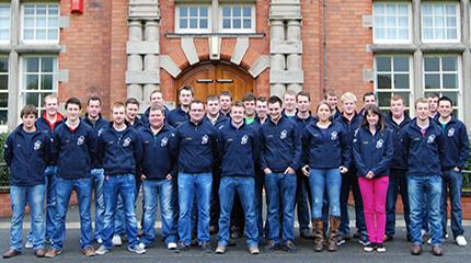 Norbrook and Grassmen sponsor Harper Ireland student society