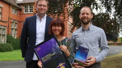 Postgraduate prospectus highly commended in HE marketing awards