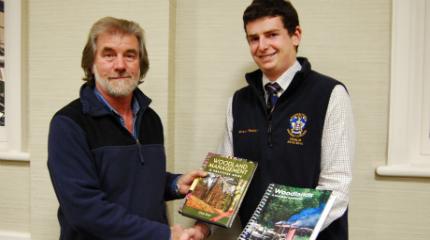 Book prize for top forestry student