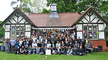 Barbecue party farewell for international students