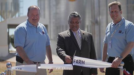 Harper Adams takes part in Future Farm launch in Zambia