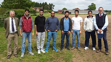 Saudi graduates complete Harper Adams agri-business training 
