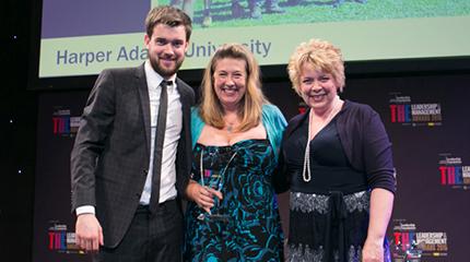 Harper Adams wins THE Award for Outstanding International Strategy