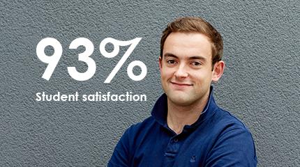 Harper Adams University in top five for student satisfaction