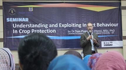 Lecture tour strengthens Harper Adams links with Indonesian universities