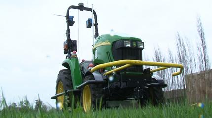 Robotic tractor demonstration (USER-PA Project)