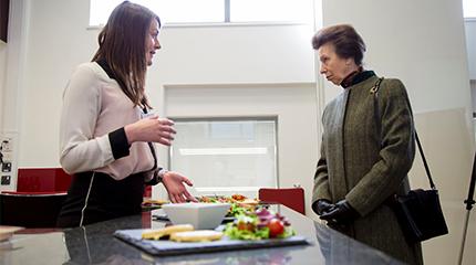 Video: HRH Princess Royal opens Dairy Crest Innovation Centre