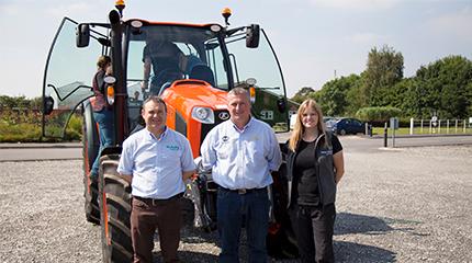 CERC receives new customised tractor from Kubota